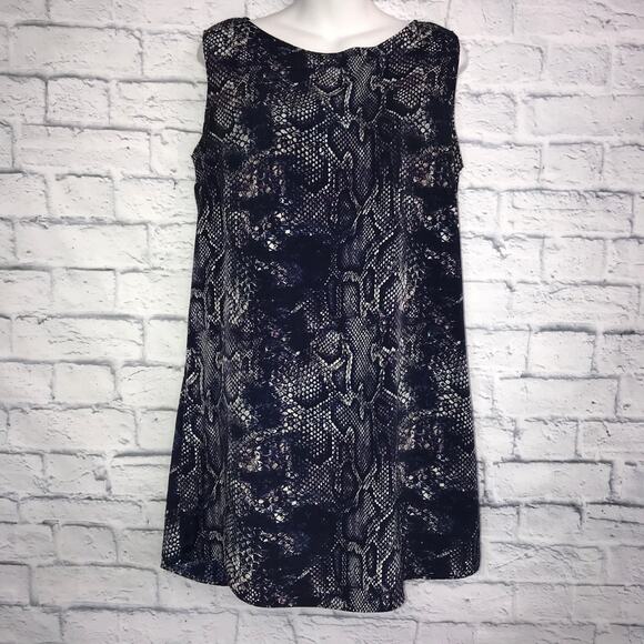BUDDY LOVE Snakeprint Trapeze Dress - Picture 1 of 7